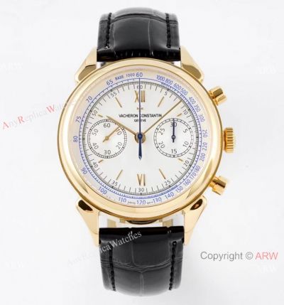 Super Clone AI Factory Vacheron Constantin Historiques Cornes de Vache 1955 Watch Yellow Gold